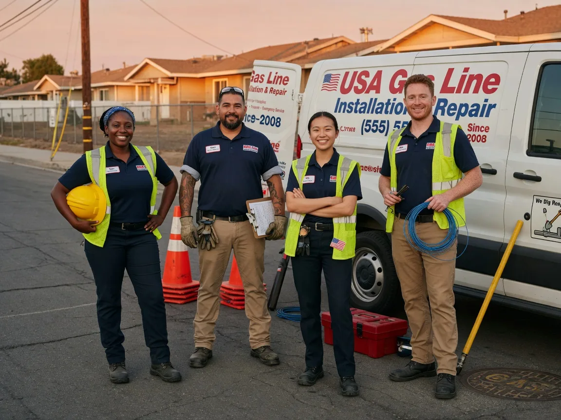 Gas Line Installation company in Honey Grove, TX