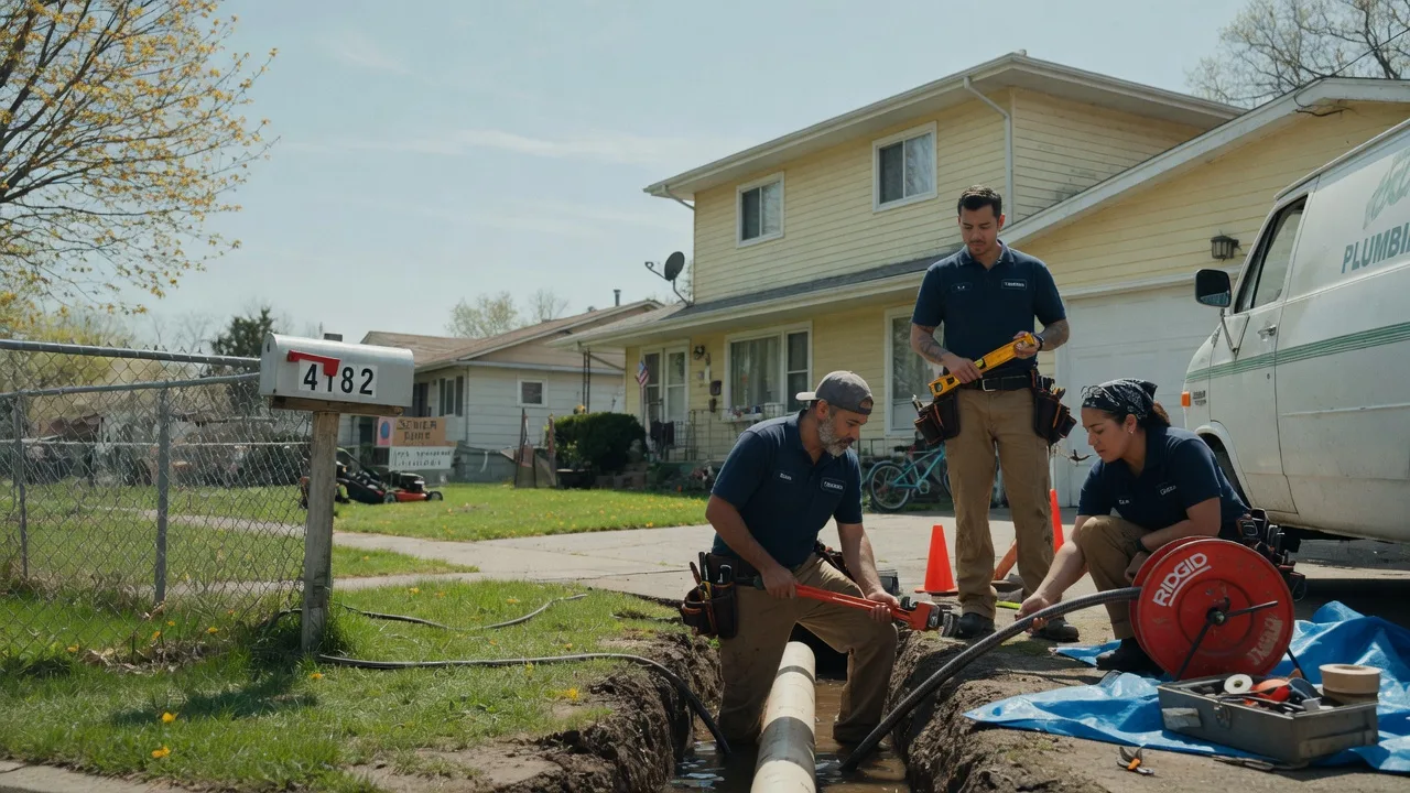 Gas Line Repair in Honey Grove, TX near me